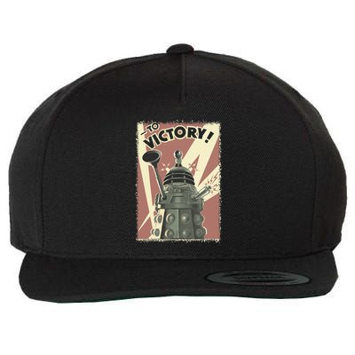 Propoganda Dalek Scifi Fan 60th Anniversary Wool Snapback Cap