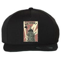 Propoganda Dalek Scifi Fan 60th Anniversary Wool Snapback Cap