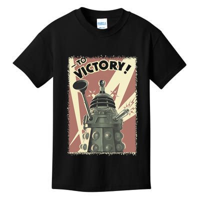 Propoganda Dalek Scifi Fan 60th Anniversary Kids T-Shirt