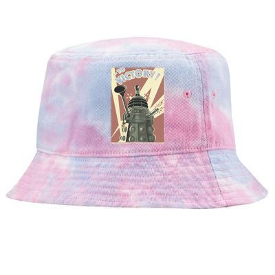 Propoganda Dalek Scifi Fan 60th Anniversary Tie-Dyed Bucket Hat