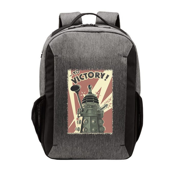 Propoganda Dalek Scifi Fan 60th Anniversary Vector Backpack