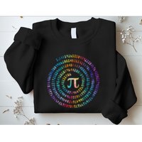 Pi Day Spiral Pi Math Design For Pi Day 3.14 Mathematical Sweatshirt