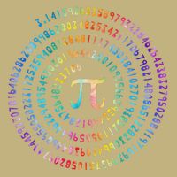 Pi Day Spiral Pi Math Design For Pi Day 3.14 Mathematical Cooling Performance Crew T-Shirt
