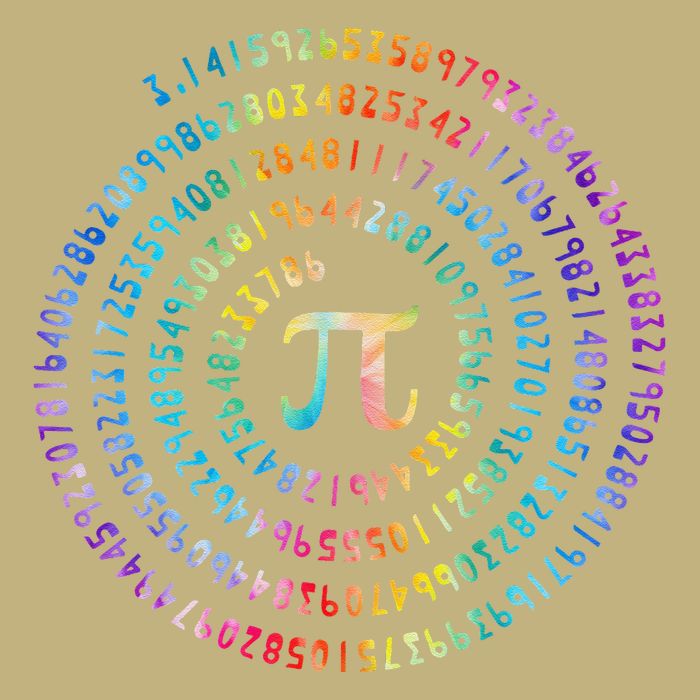 Pi Day Spiral Pi Math Design For Pi Day 3.14 Mathematical Cooling Performance Crew T-Shirt