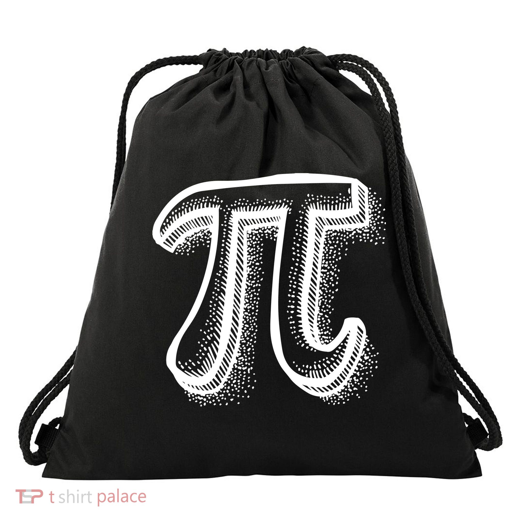 Pi Day Symbol Drawstring Bag