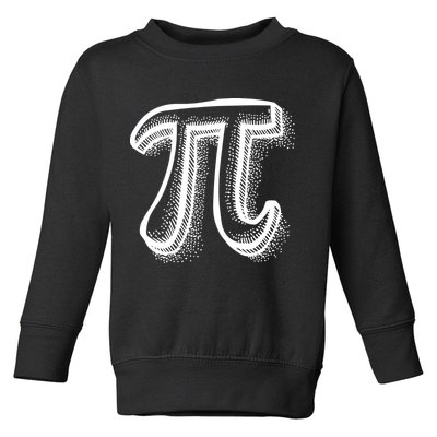 Pi Day Symbol Toddler Sweatshirt