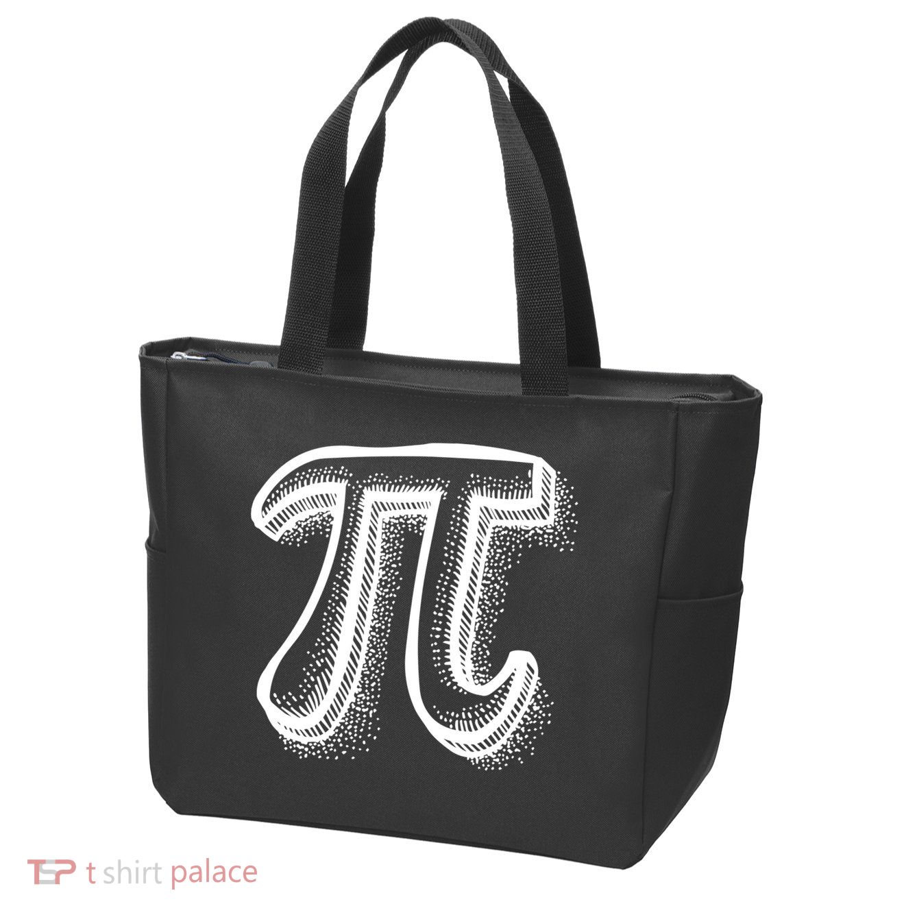 Pi Day Symbol Zip Tote Bag