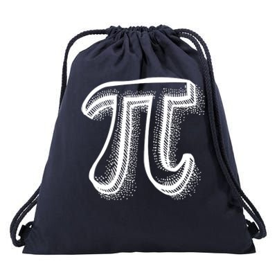 Pi Day Symbol Drawstring Bag