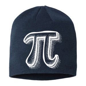 Pi Day Symbol Sustainable Beanie