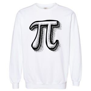 Pi Day Symbol Garment-Dyed Sweatshirt