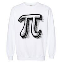 Pi Day Symbol Garment-Dyed Sweatshirt