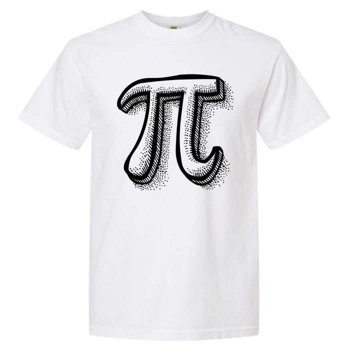 Pi Day Symbol Garment-Dyed Heavyweight T-Shirt