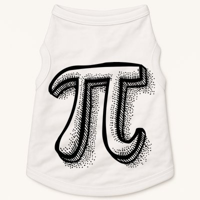 Pi Day Symbol Doggie Tank