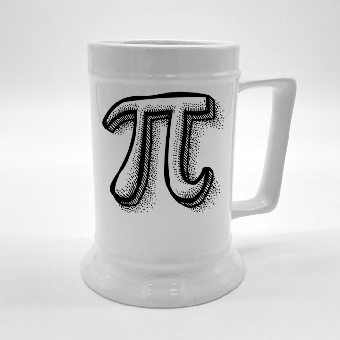 Pi Day Symbol Beer Stein