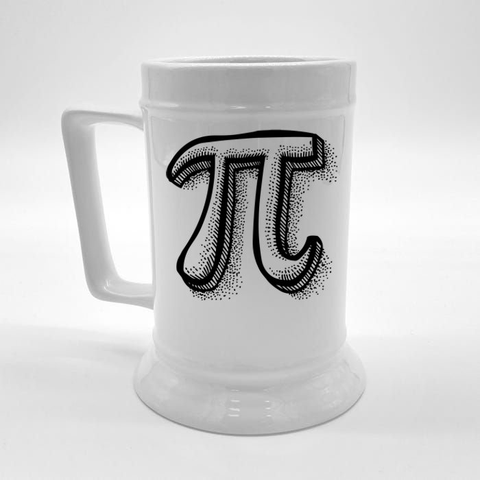 Pi Day Symbol Beer Stein