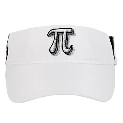 Pi Day Symbol Adult Drive Performance Visor