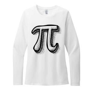 Pi Day Symbol Womens CVC Long Sleeve Shirt