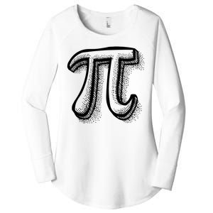 Pi Day Symbol Women's Perfect Tri Tunic Long Sleeve Shirt