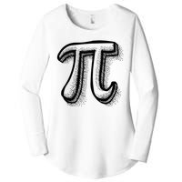 Pi Day Symbol Women's Perfect Tri Tunic Long Sleeve Shirt