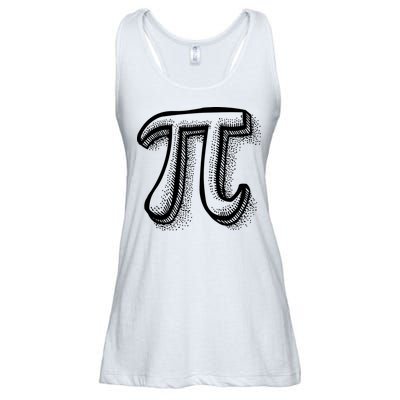 Pi Day Symbol Ladies Essential Flowy Tank