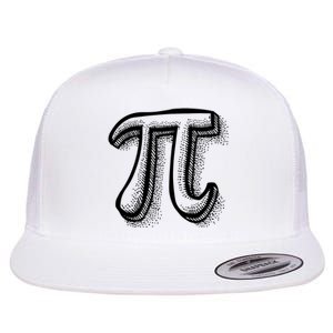 Pi Day Symbol Flat Bill Trucker Hat