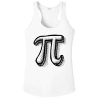 Pi Day Symbol Ladies PosiCharge Competitor Racerback Tank