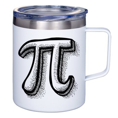 Pi Day Symbol 12oz Stainless Steel Coffee Mug