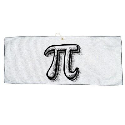 Pi Day Symbol Large Microfiber Waffle Golf Towel
