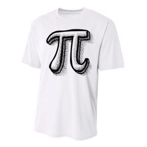 Pi Day Symbol Performance Sprint T-Shirt