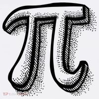 Pi Day Symbol Poster