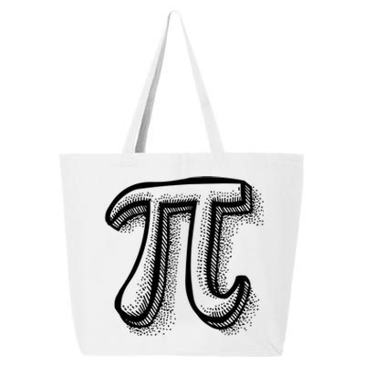 Pi Day Symbol 25L Jumbo Tote