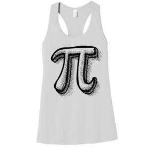 Pi Day Symbol Women's Racerback Tank