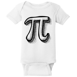 Pi Day Symbol Baby Bodysuit