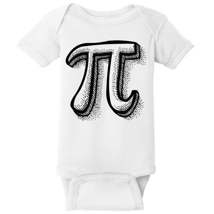 Pi Day Symbol Baby Bodysuit