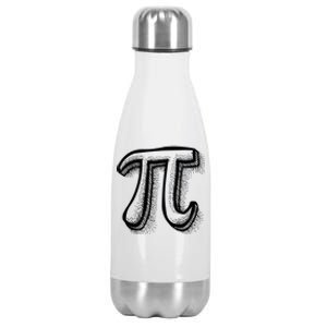 Pi Day Symbol Stainless Steel Insulated Water Bottle