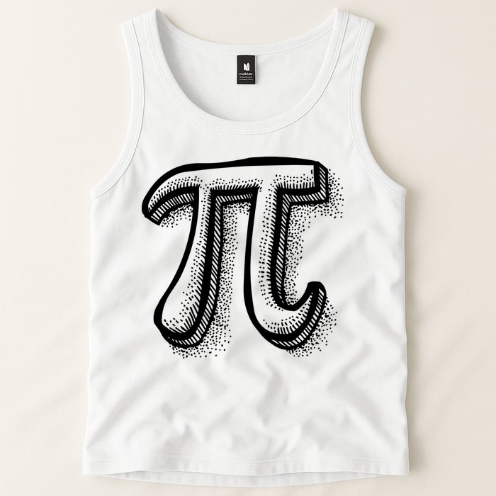 Pi Day Symbol Tank Top