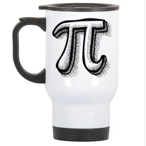 Pi Day Symbol Stainless Steel Travel Mug