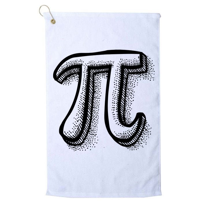 Pi Day Symbol Golf Towel