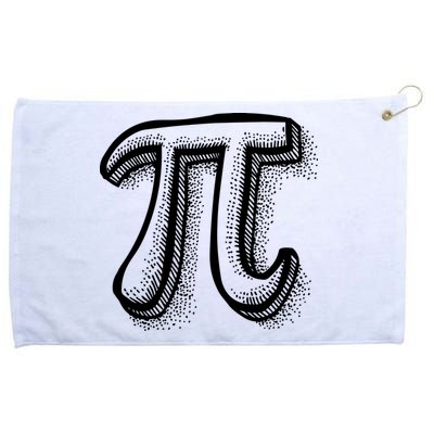 Pi Day Symbol Grommeted Golf Towel