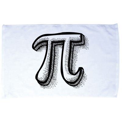 Pi Day Symbol Microfiber Hand Towel