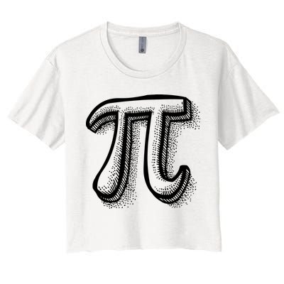 Pi Day Symbol Crop Top