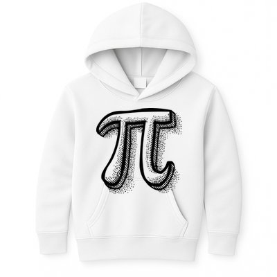 Pi Day Symbol Kids Hoodie