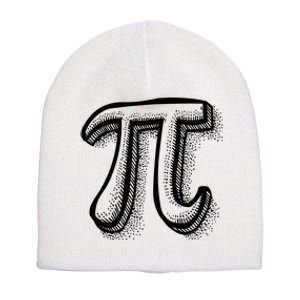 Pi Day Symbol Short Acrylic Beanie