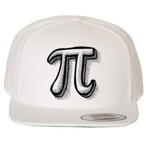 Pi Day Symbol Wool Snapback Cap