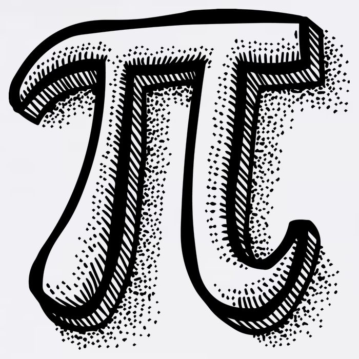 Pi Day Symbol Wool Snapback Cap