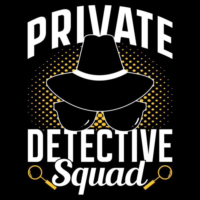 Private Detective Squad Spy Investigator Investigation Funny Gift Cooling Performance Crew T-Shirt