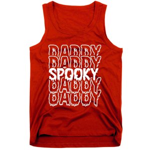 Pooky Daddy Spooky Dad Halloween Tank Top