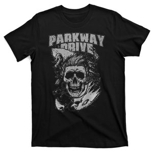 Parkway Drive Surfer Skull Black T-Shirt