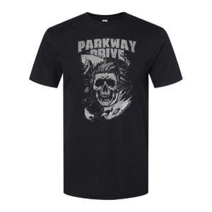 Parkway Drive Surfer Skull Black Softstyle CVC T-Shirt