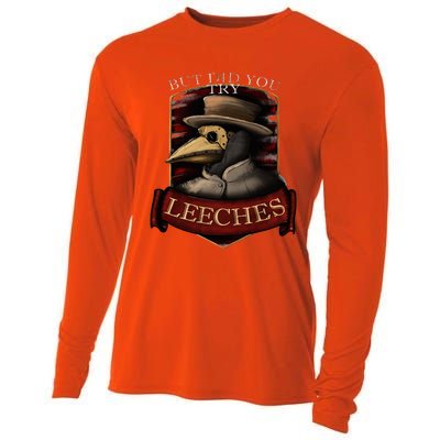 Plague Doctor Steampunk But Did You Try Leeches Cooling Performance Long Sleeve Crew